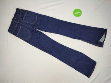 szerokie spodnie jeansowe zara: Zara, Jeansy damskie, rozmiar XS — 4