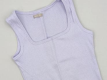 dekolt karo bluzka: Basic, Top damski, rozmiar M — 1