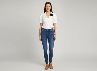 koszula z broszka: Orsay, Bluzka damska, rozmiar S — 6