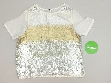 bluzka z cekinami damska: Women's blouse, size M — 3