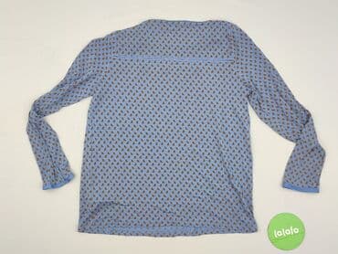 niebieska satynowa sukienka zara: Жіноча блуза, розмір XL — 3