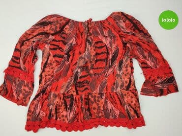 bluzka ze ściągaczem h: Women's blouse, size L (EU 40) — 3