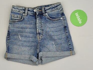 szorty jeansowe rozkloszowane sinsay: Szorty damskie, rozmiar XS — 2