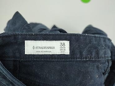 kurtki drill: Stradivarius, Jeansy damskie, rozmiar M — 4