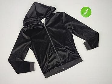 black squad oversized fit: Bluza z kapturem damska, rozmiar S — 2