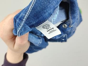 bogner spodnie: Dziecięca kurtka jeansowa, 1.5-2 lat, 86-92 cm, H&M, stan - Idealny — 5