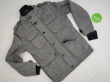 olsen kurtki zimowe: Męska kurtka HOUSE Clothing Vintage Brand, rozm. M - Kolor: szary — 2