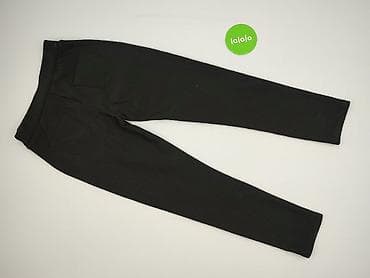 czarne outfity: Spodnie materiałowe damskie, rozmiar XL — 3