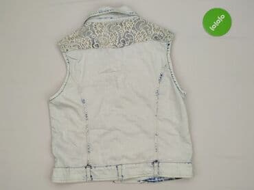 kamizelka jeansowa damska długa: FB Sister, Kamizelka damska, rozmiar M — 3