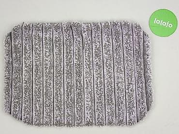 Dom i ogród: Puszysta szara mata/wycieraczka z miękkim włosiem - Kolor: jasnoszary — 2