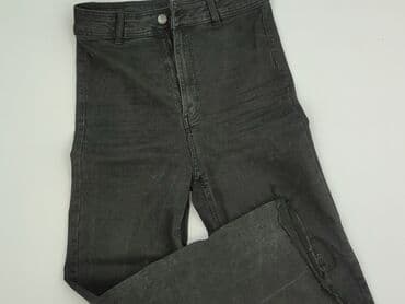 czarne spodnie z dziurami sinsay: Jeans for women, size M — 2