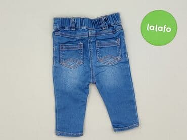 sweter hello kitty: Spodnie jeansowe, George, 1-3 m, stan - Idealny — 3