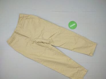 spodnie woskowane beż: Reserved, Spodnie materiałowe damskie, rozmiar L — 2