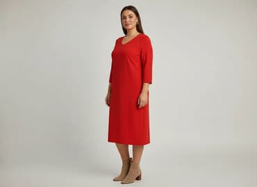 jaka sukienka dla 70 latki: Sukienka damska, rozmiar XL — 1