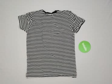 czarne t shirty w serek damskie: Selected Femme, T-shirt damski, rozmiar XS — 3