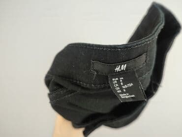 spodnie skórzane massimo dutti: H&M, Spodnie materiałowe damskie, rozmiar M — 5