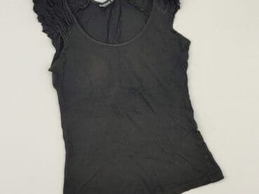 czarna bluza pull and bear: Terranova, Bluzka damska, rozmiar XS — 1