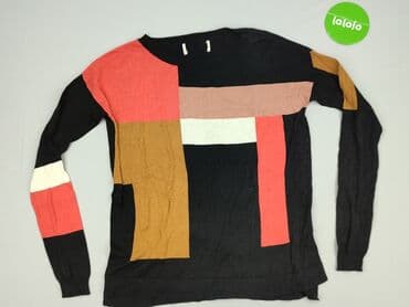 damskie legginsy wzór geometryczny: Sweter damski, rozmiar M — 2