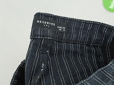 granatowe jeansy: Reserved YFL, Jeansy damskie, rozmiar XS — 4