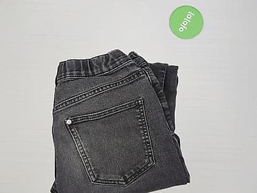hm topy basic: Spodnie jeansowe, H&M, 13 lat, 152/158, stan - Bardzo dobry — 7