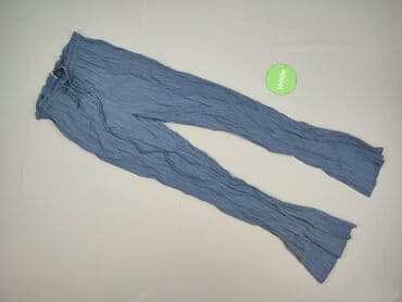 krótkie spodenki z szerokimi nogawkami: Zara, Spodnie materiałowe damskie, rozmiar XS — 2