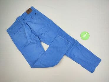 spodnie ze stringami: Cross Jeans, Chinosy dla mężczyzn, L — 3