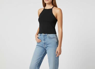 body na cienkich ramiączkach zara: Zara, Top damski, rozmiar S — 6