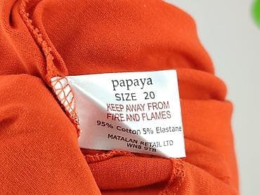 Kobiety: Papaya, T-shirt damski, rozmiar 4XL — 5