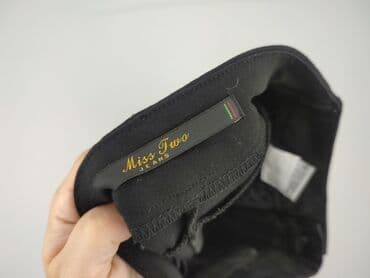 spodnie serduszka by o la la czarne: Spodnie materiałowe damskie, rozmiar M — 4