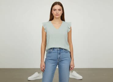 ażurowa bluzka sinsay: Sinsay, Bluzka damska, rozmiar L — 7