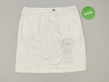 spódnice plisowane midi beżowa: Women`s skirt, size L (EU 40) — 2