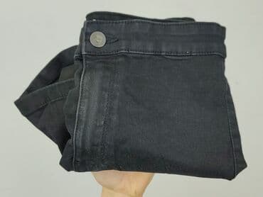 czarne krótkie spodenki sinsay: Sinsay, Szorty damskie, rozmiar M — 5