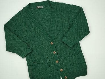 sweter ponczo: Kardigan damski, rozmiar L — 1