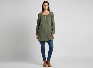 h m tunika: H&M L.O.G.G., Tunika damska, rozmiar M — 8