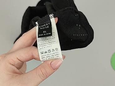 czarne t shirty basic: Emery Rose, Bluzka damska, rozmiar XL — 5