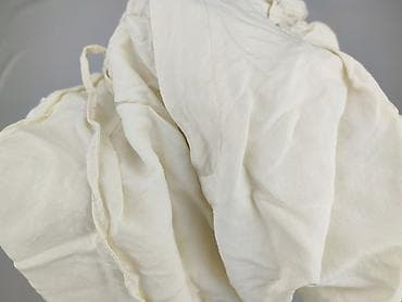 kremowe dresy: Spodnie materiałowe damskie, rozmiar One size — 4