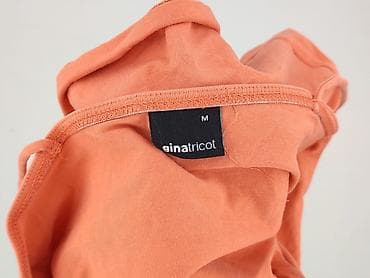 bluzki basic prążek: Gina Tricot, Top damski, rozmiar M — 4