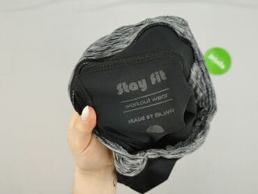 koszulka z napisem trener: Workout, Legginsy Sportowe damskie, S — 4