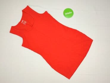 czerwona bluzka z dekoltem v: Esmara, Bluzka damska, rozmiar S — 3