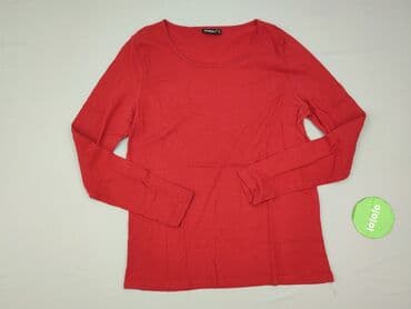 reserved sukienki czerwone: Janina, Women's blouse, size 2XL (EU 44) — 2
