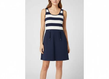 koszula niebieska hm: H&M, Sukienka damska, rozmiar S — 7