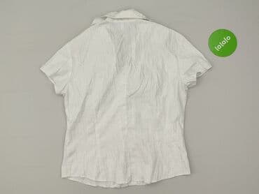 orsay, koszula damska, rozmiar s stan: używany rozmiar: s kolor: biały wady: wymaga czyszczenia dodatkowe informacje: należy pamiętać, że pomiary są wykonywane przez program, błąd może wynosić do 2 cm sposób dopasowa: Linear, Women`s shirt, size S — 3