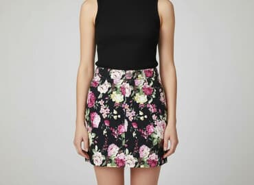 obcisła spódnice z wysokim stanem: Spódnica damska, rozmiar XS — 6