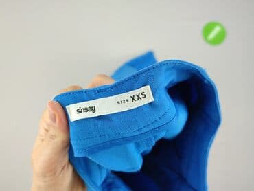 spodnie cargo damskie sinsay: Sinsay, Spodnie materiałowe damskie, rozmiar 2XS — 4