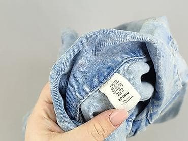 cropp tank top: Dziecięca kurtka jeansowa, 11 lat, 140-146 cm, H&M, stan - Bardzo dobry — 4