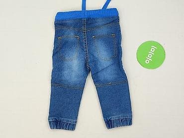 pull and bear white top: Spodnie jeansowe, Pepco, 9-12 miesięcy, stan - Idealny — 3