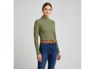 bluzki prazkowane: Pimkie, Golf damski, rozmiar S — 7