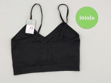 czerwony stanik pod białą bluzkę: Primark, Top damski, rozmiar XS — 3