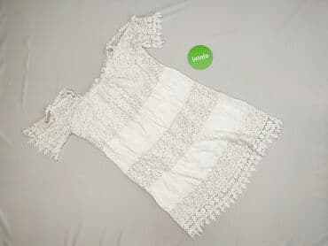 sukienka koronkowa biała boho: Sukienka damska, rozmiar S — 2