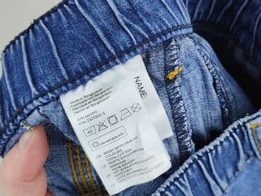 spodnie dres: Spodnie jeansowe, H&M, 1.5-2 lat, 92, stan - Bardzo dobry — 4